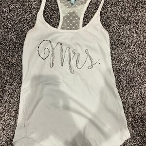 Betsey Johnson Sleeveless Embellished Tank Top